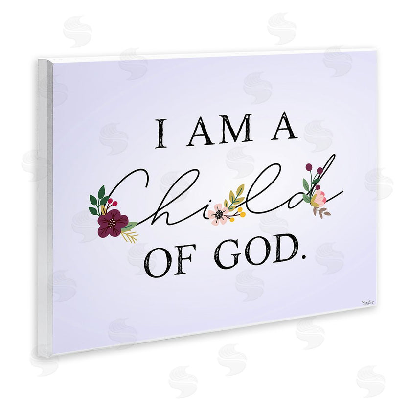Gigi Louise | Floral Child Of God over Purple