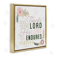 Gigi Louise | His Love Endures Forever Faith Design