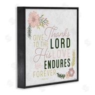Gigi Louise | His Love Endures Forever Faith Design