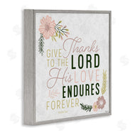 Gigi Louise | His Love Endures Forever Faith Design