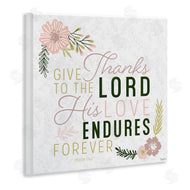 Gigi Louise | His Love Endures Forever Faith Design