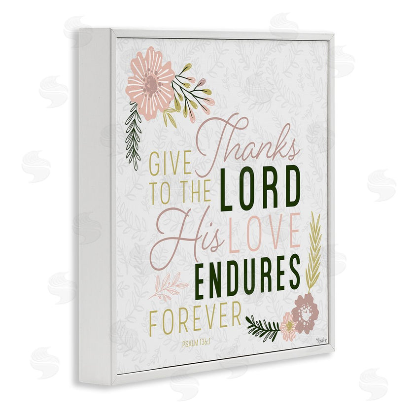 Gigi Louise | His Love Endures Forever Faith Design