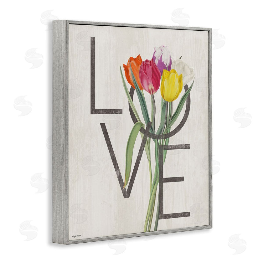 Lady Louise Designs | Rustic Love Colorful Farm Tulips