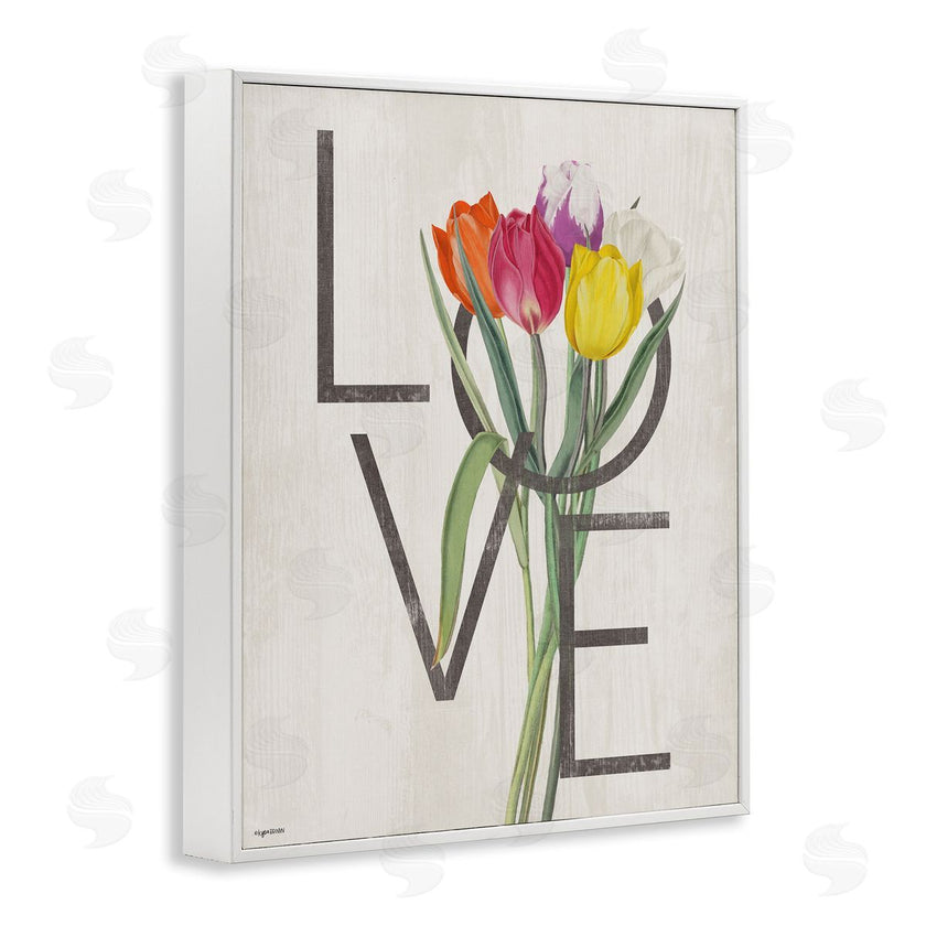 Lady Louise Designs | Rustic Love Colorful Farm Tulips