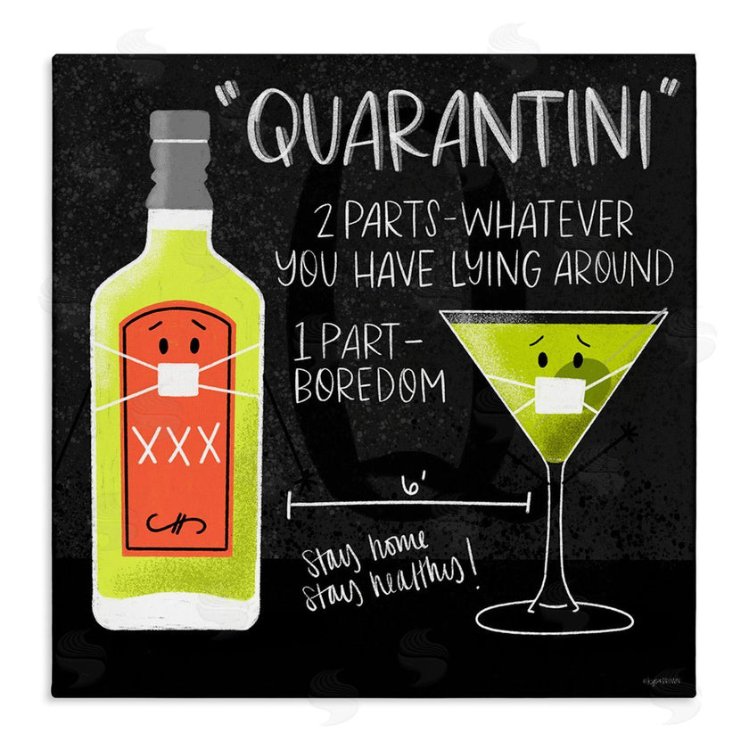 Lady Louise Designs | Quarantini Recipe Covid Cocktail