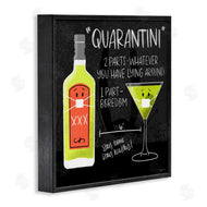 Lady Louise Designs | Quarantini Recipe Covid Cocktail