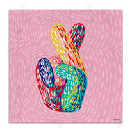 Lady Louise Designs | Fingers Crossed Abstract Line Pattern