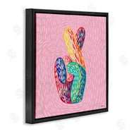 Lady Louise Designs | Fingers Crossed Abstract Line Pattern
