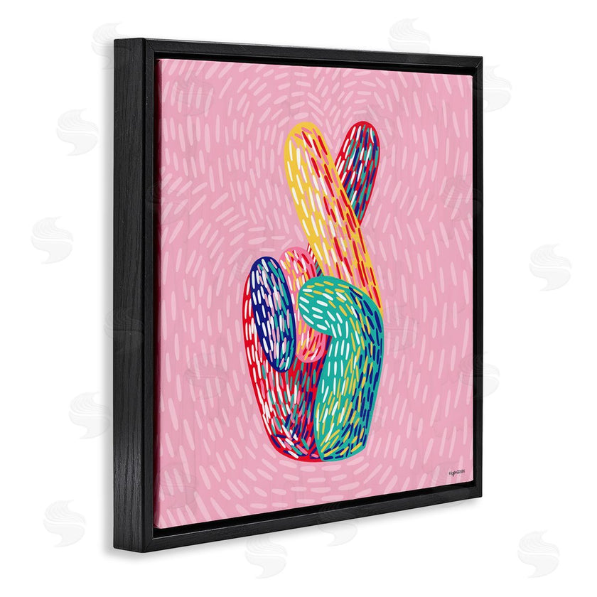 Lady Louise Designs | Fingers Crossed Abstract Line Pattern