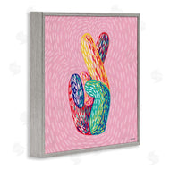 Lady Louise Designs | Fingers Crossed Abstract Line Pattern