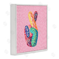 Lady Louise Designs | Fingers Crossed Abstract Line Pattern