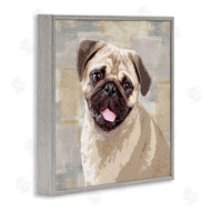 Keri Rodgers | Happy Pug Dog Patchwork Pattern