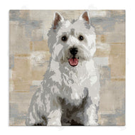 Keri Rodgers | Highland Terrier Dog Patchwork Pattern