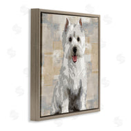Keri Rodgers | Highland Terrier Dog Patchwork Pattern