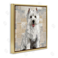 Keri Rodgers | Highland Terrier Dog Patchwork Pattern