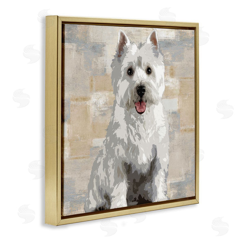 Keri Rodgers | Highland Terrier Dog Patchwork Pattern