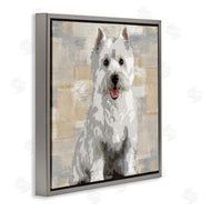 Keri Rodgers | Highland Terrier Dog Patchwork Pattern