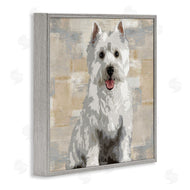 Keri Rodgers | Highland Terrier Dog Patchwork Pattern