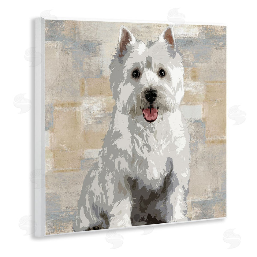 Keri Rodgers | Highland Terrier Dog Patchwork Pattern