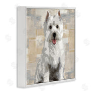 Keri Rodgers | Highland Terrier Dog Patchwork Pattern