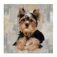 Keri Rodgers | Yorkshire Terrier Dog Neutral Patchwork