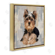 Keri Rodgers | Yorkshire Terrier Dog Neutral Patchwork
