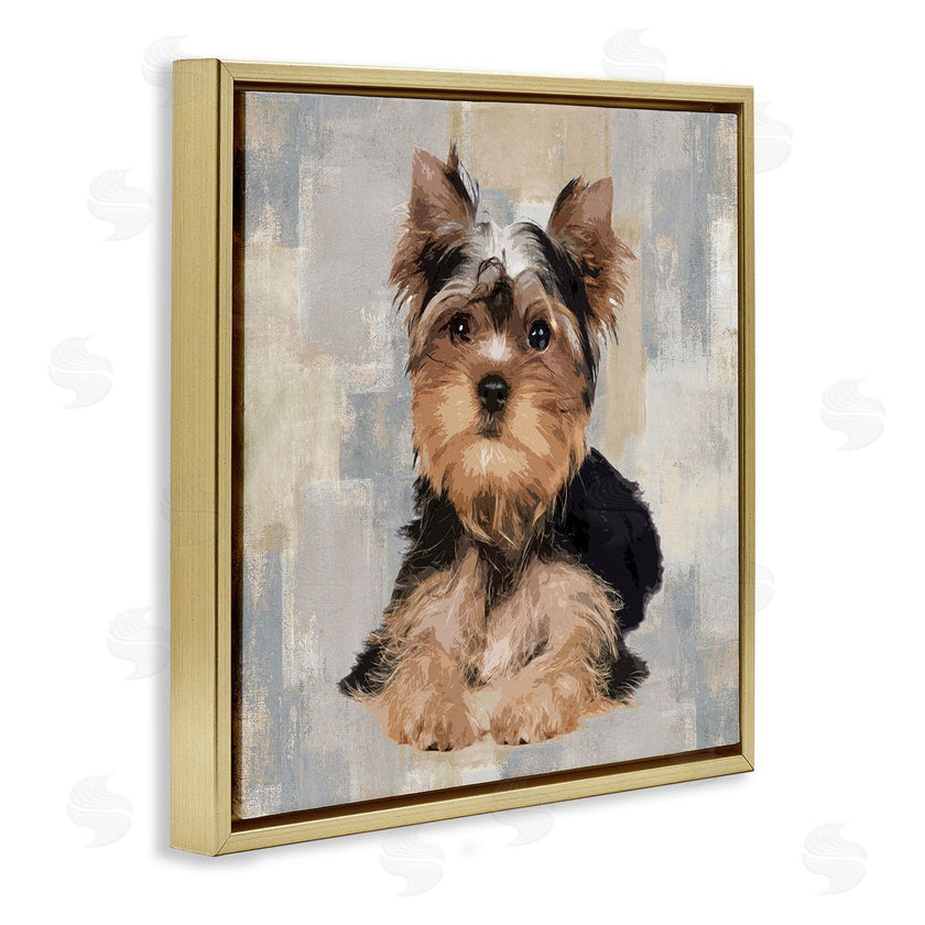 Keri Rodgers | Yorkshire Terrier Dog Neutral Patchwork
