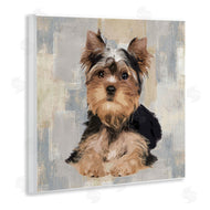 Keri Rodgers | Yorkshire Terrier Dog Neutral Patchwork