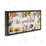 Grace Popp | Be Grateful Autumn Sunflower Border