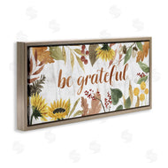 Grace Popp | Be Grateful Autumn Sunflower Border