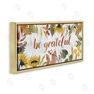 Grace Popp | Be Grateful Autumn Sunflower Border