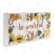 Grace Popp | Be Grateful Autumn Sunflower Border