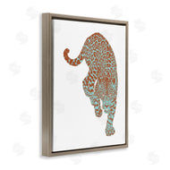 Elisaveta Stoilova | Blue Orange Leopard Prowling Jungle Cat