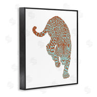 Elisaveta Stoilova | Blue Orange Leopard Prowling Jungle Cat