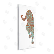 Elisaveta Stoilova | Blue Orange Leopard Prowling Jungle Cat