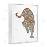 Elisaveta Stoilova | Blue Orange Leopard Prowling Jungle Cat