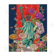 Sangita Bachelet | Inspirational Male Liberty Floral Geometric Pattern