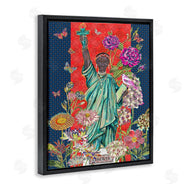 Sangita Bachelet | Inspirational Male Liberty Floral Geometric Pattern