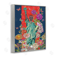 Sangita Bachelet | Inspirational Male Liberty Floral Geometric Pattern