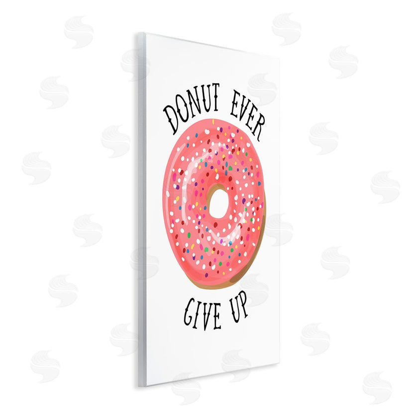 Lisa Lane | Donut Give Up Minimal Food Pun
