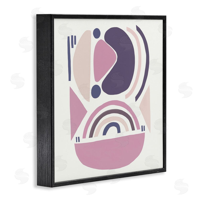 Leah Straatsma | Playful Abstract Organic Shapes Purple Pink