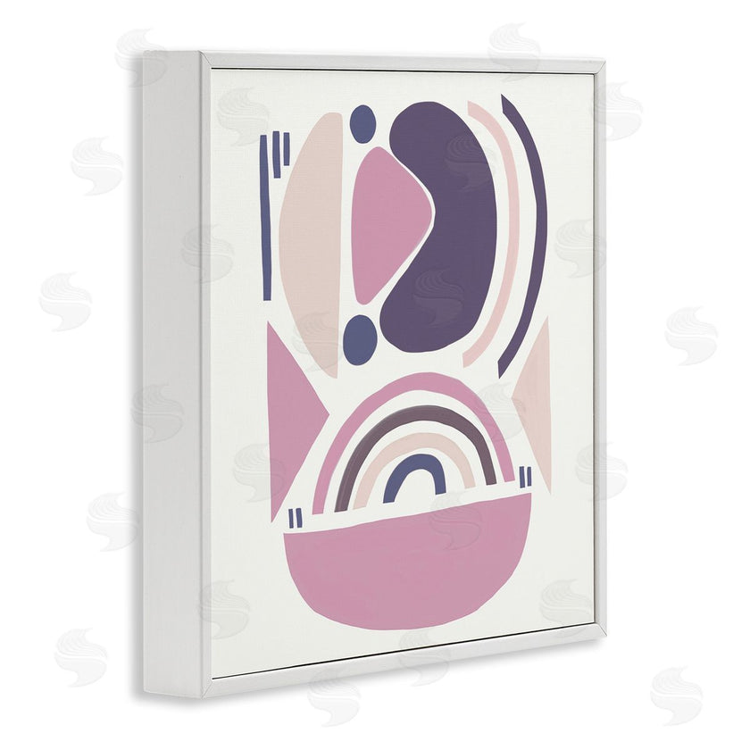 Leah Straatsma | Playful Abstract Organic Shapes Purple Pink