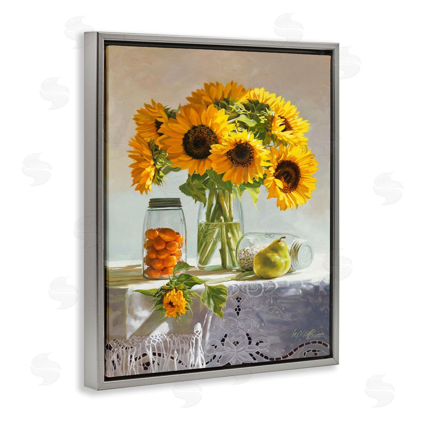 Heide Presse | Farmhouse Sunflower Country Fruit Jars