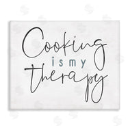 Milli Villa | Cooking Is My Therapy Black White