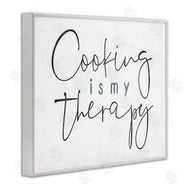 Milli Villa | Cooking Is My Therapy Black White