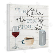 Milli Villa | Kitchen Group Chat Rustic Table