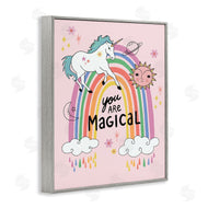 Nina Seven | You Are Magical Unicorn Rainbow
