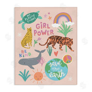 Nina Seven | Girl Power Colorful Animal Illustrations