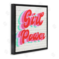 Stupell Studio | Girl Power Color Pop Bricks