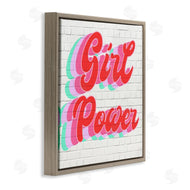 Stupell Studio | Girl Power Color Pop Bricks